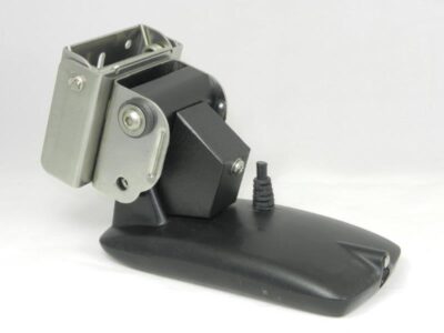 BLOCK-HDSI for Humminbird Side Image xDucer XHS 9 HDSI 180 T on a Spring Back Bracket for install on a Transom